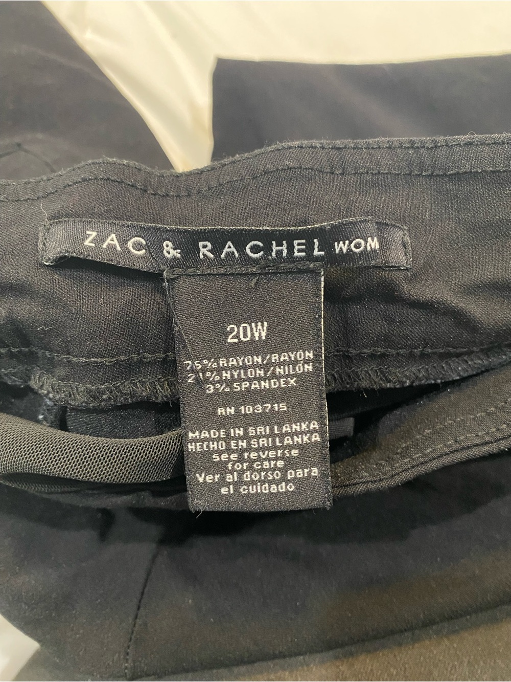 Zac & Rachel Women Black Ankle Pants